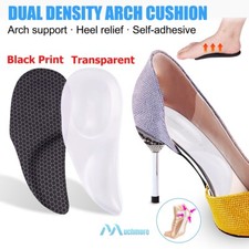 Pair Foot Inserts Pigeon-Toed Correction Plantar Fasciitis Heel Support Insoles