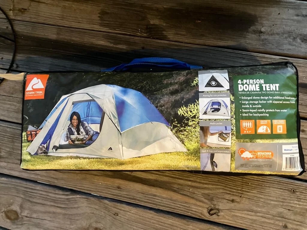 Walmart tent cheap 4 person