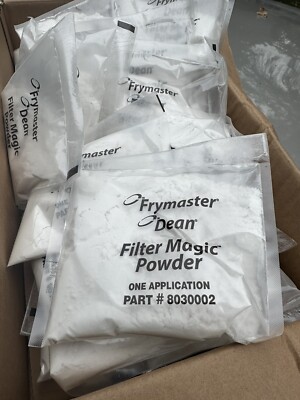 Filter Powder 8030002 Frymaster 25x Individual Packs Genuine OEM