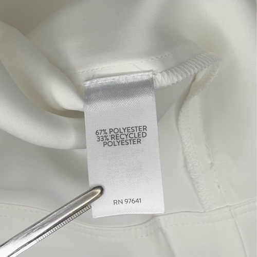 NWT J Jill Wearever Women’s Easy Care Draw Cord Jacket Blouse White Zip | Sz 3X - Picture 8 of 12