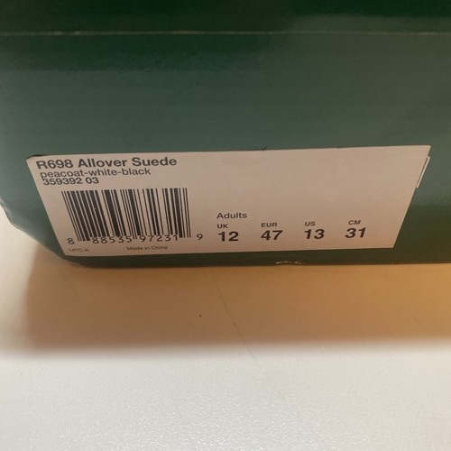 Größe 13 - Puma R698 Trinomic Allover Premium Suede "Peacoat" - Bild 9 von 10
