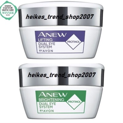 Avon Anew Augencreme zur Wahl gegen Augenringe oder  straffend mit Protinol 