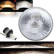 7 Stock 6v 6-volt Headlight 40w Led Light Bulb Headlamp Harley Motorcycle Each
