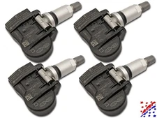 Complete Set of 4 Genuine OEM Hyundai Kia TPMS Tire Pressure Sensors Kit D9100
