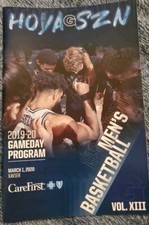 2019-20 GEORGETOWN HOYAS MEN'S BASKETBALL PROGRAM 1 MAR 2020 JAGAN MOSELY COVER