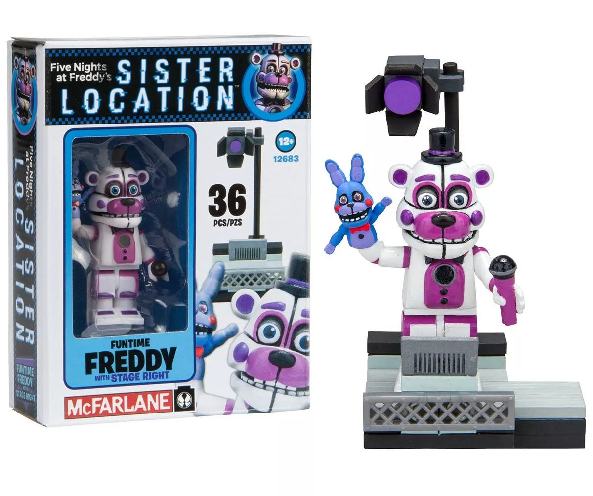 McFarlane FNAF Five Nights at Freddy's PARTS AND SERVICE Micro Construction  Set