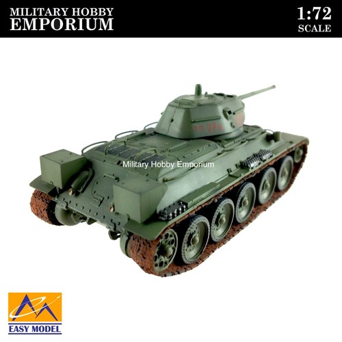 1:72 MRC Easy Model WWII Ground Power Soviet Russian Army T-34-76 Tank - Picture 3 of 4