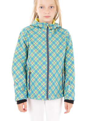 CMP Softshell Jacket between-Seasons Blau Windproof Stretch Climaprotect