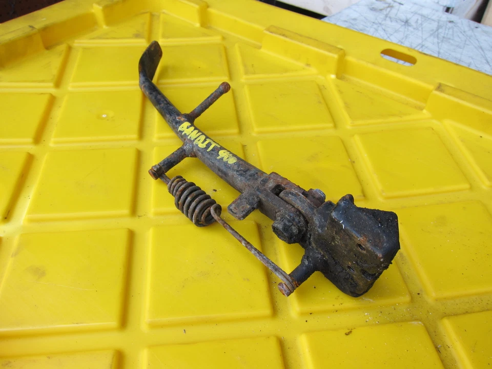 Suzuki Bandit 400 GSF400 1991 soporte de cabra soporte lateral Foto 4 de 4