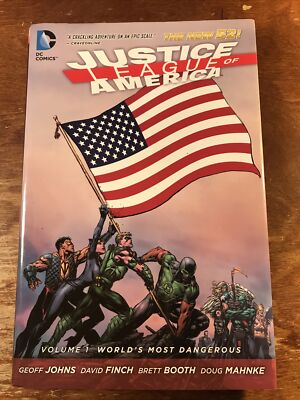 Justice League America Vol 1: World s Most Dangerous New 52 DC HC Graphic Novel