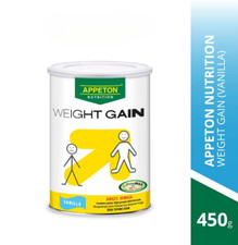 Appeton Nutrition Weight Gain Powder Adults 450g Vanilla Flavor DHL EXPRESS