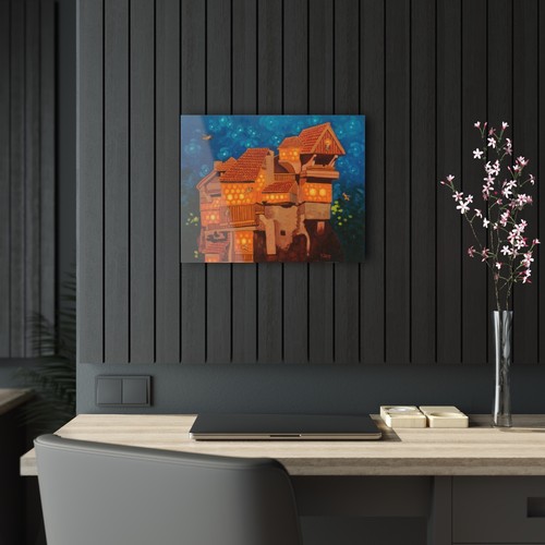 Acrylic Prints of Bee house 20" x 16" - Picture 5 of 5