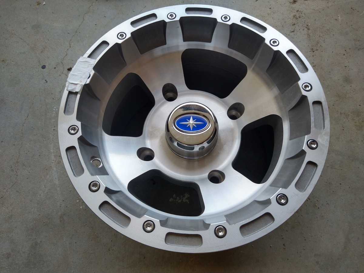 Polaris OEM 12X8 4x156 Bolt Aluminum Rear Wheel Sportsman Hawkeye