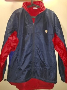 ANORAK FC BARCELONA AZUL ,TALLA:XL OFICIAL | eBay