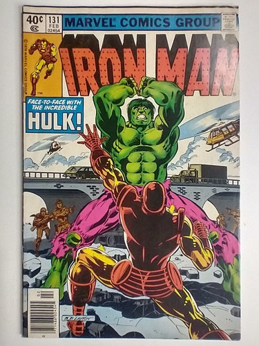 Inserto Mark Jewelers Iron Man #131 de Marvel Comics; cubierta de Bob Layton en estado bastante bueno 8,0 - Imagen 1 de 12
