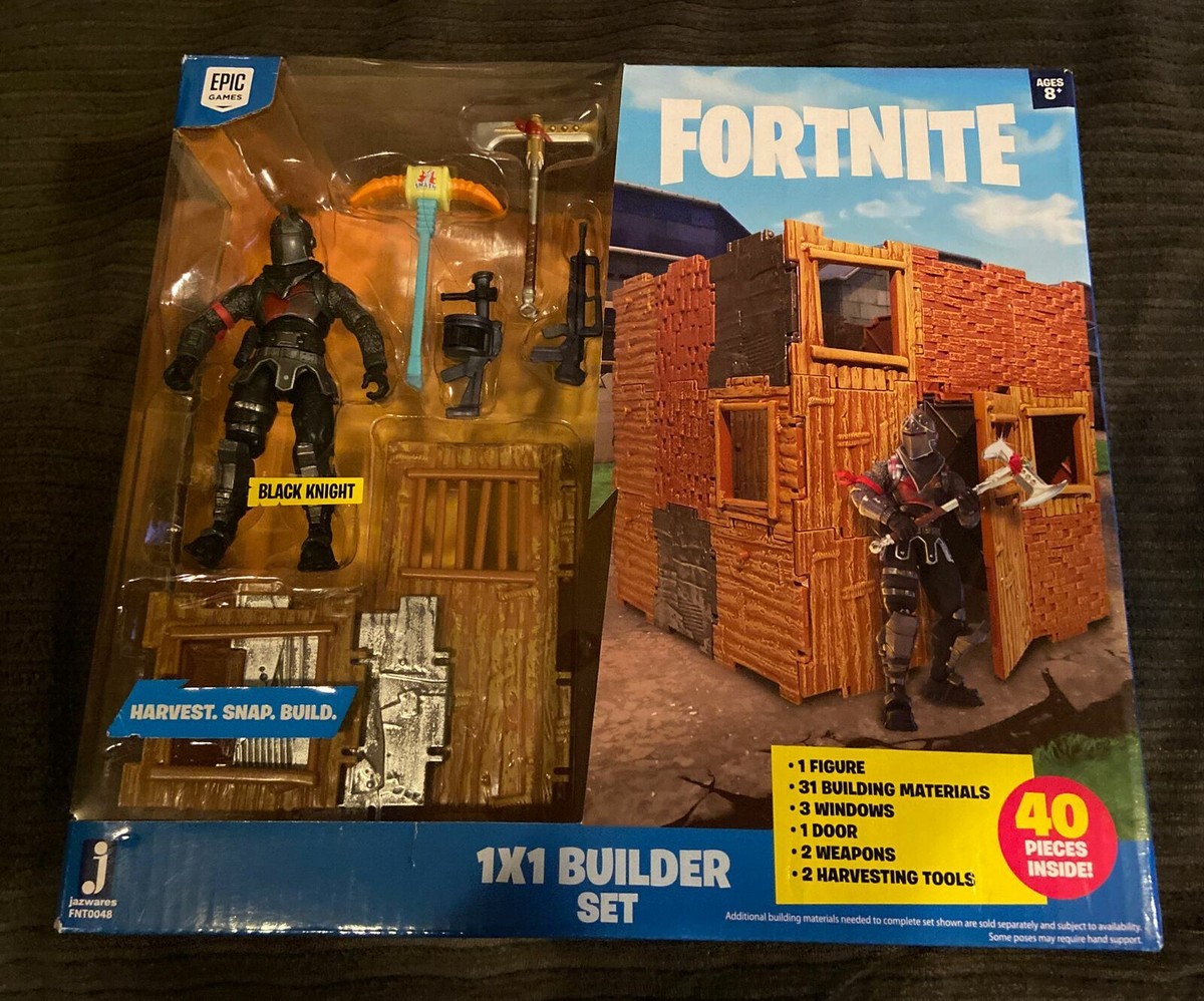 ゲームキャラクター FORTNITE 1X1 BUILDER SET BLACK KNIGHT Fortnite Black Knight 1X1 Builder Set - Shop Playsets at H-E-B