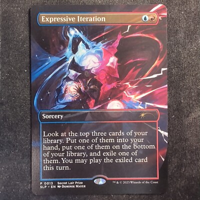 Expressive Iteration - Borderless - Secret Lair RCQ Promo (MTG)