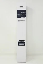 PU Leather Desk Mat Dark Blue 31.5"x15.7" Edge Wear Spill Proof