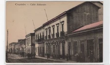 CHILE COQUIMBO Calle Aldunate UNUSED postcard Ed. "La Favorita" Alvarez Hnos