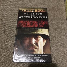We Were Soldiers VHS 2002 Mel Gibson Sealed