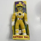 Vintage 1993 Mighty Morphin Power Rangers Action Pal Plush Doll Yellow Trini