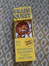 Brain Quest Kindergarten, Revised 4th Edition: 300 Questions and Answers to Get