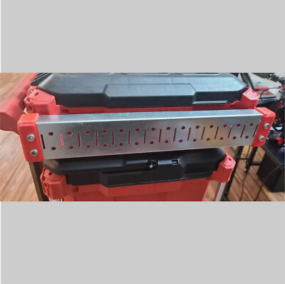 Milwaukee Packout Tool Rail Organizer Wall Control Pegboard & Mounting Brackets
