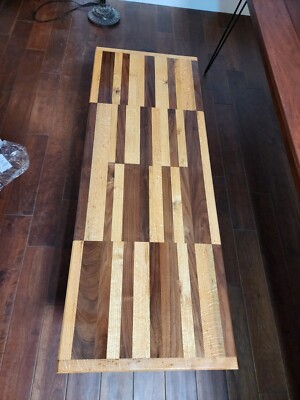 Unique Black Walnut/Oak coffee Table