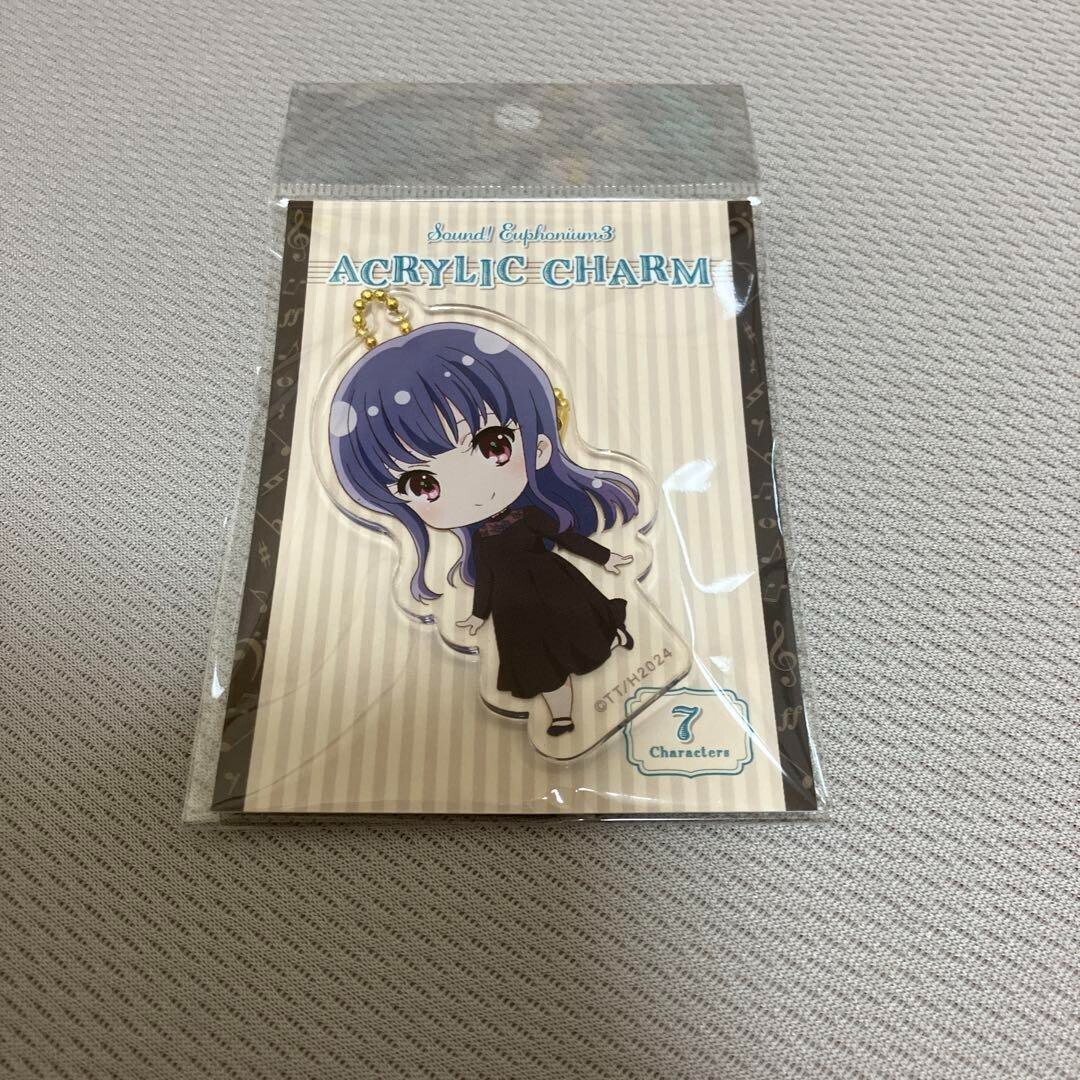 Japan Anime Sound! Euphonium Mizore Yoroizuka Acrylic Charm Key chain very rare