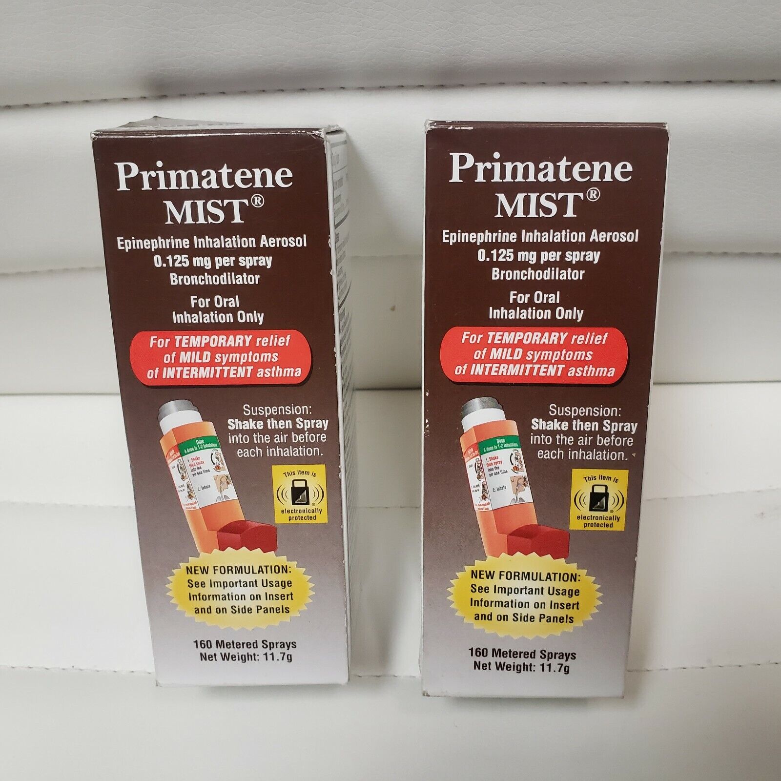 NEW!  2 Primateen Mist 160 doses EXP 8/2023.  Free Shipping !