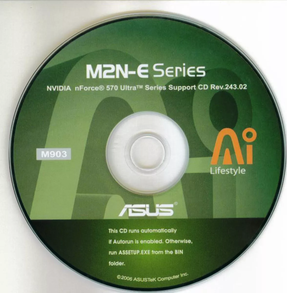ASUS M2N-E Motherboard Drivers Installation Disk M903 | EBay