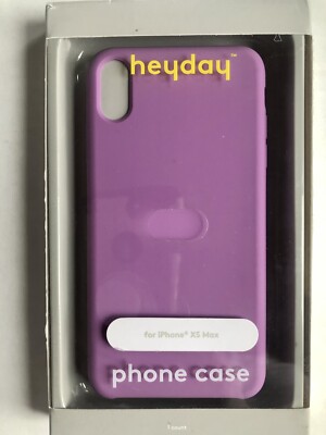 IPhone XS Max Phone Case Purple Silicone NEW Cute Simple Phone Case - Main Image