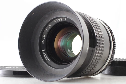 [Opt; TOP MINT ] Nikon Ai Nikkor 35mm f/1.4 MF Wide Angle Lens F Mount JAPAN
