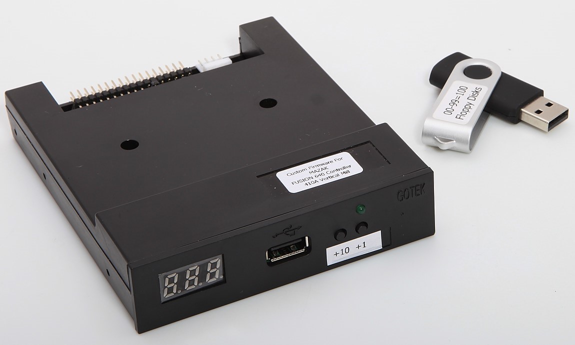 Floppy Drive To USB Upgrade Kit Emulator For MAZAK EDM Fusion 640