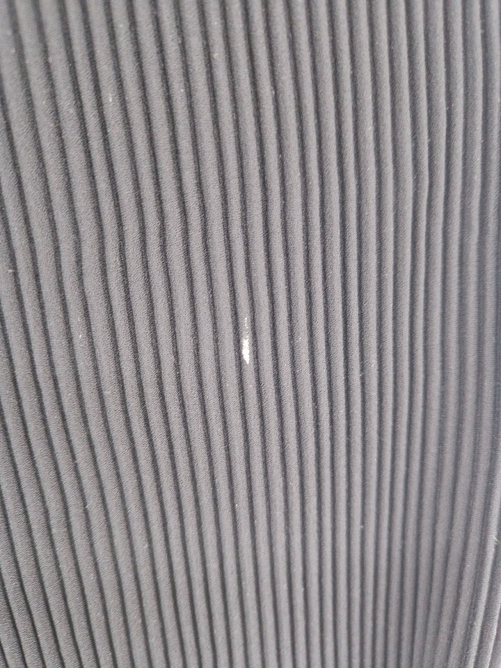 Women's Suit Trousers UK 8 Black 100 Polyester Straight Dress