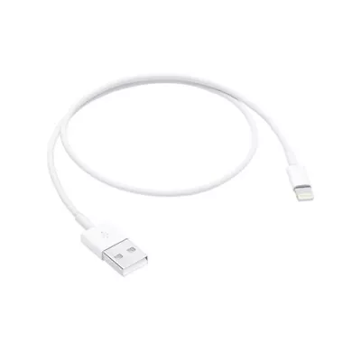 Apple iPhone compatible USB-A White Charging Cable (3FT, 1M)