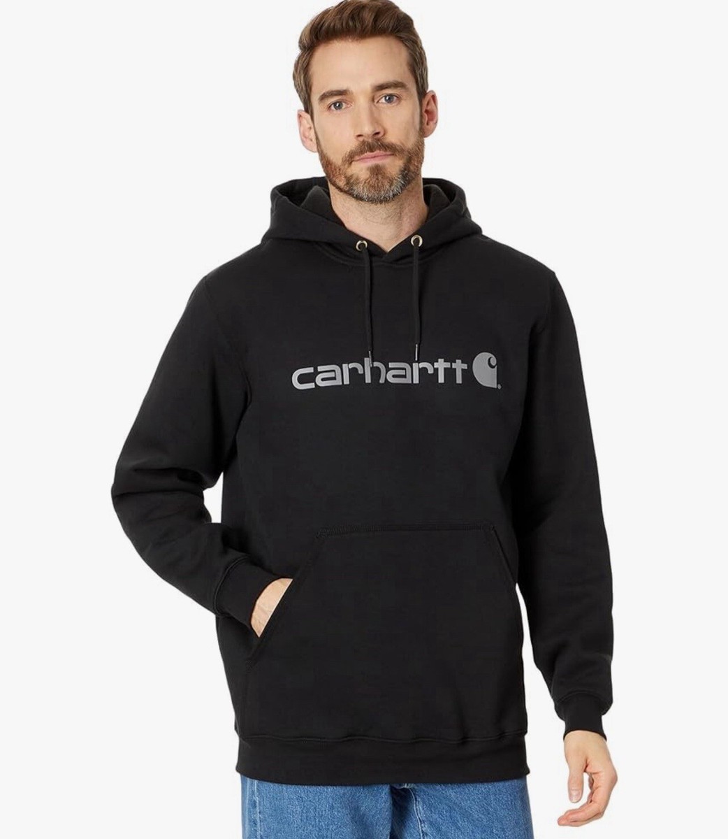 Carhartt Men's Loose Fit Mid weight Log Graphic Sweatshirt Size XL