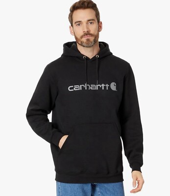 Carhartt Men's Loose Fit Mid weight Log Graphic Sweatshirt Size XL