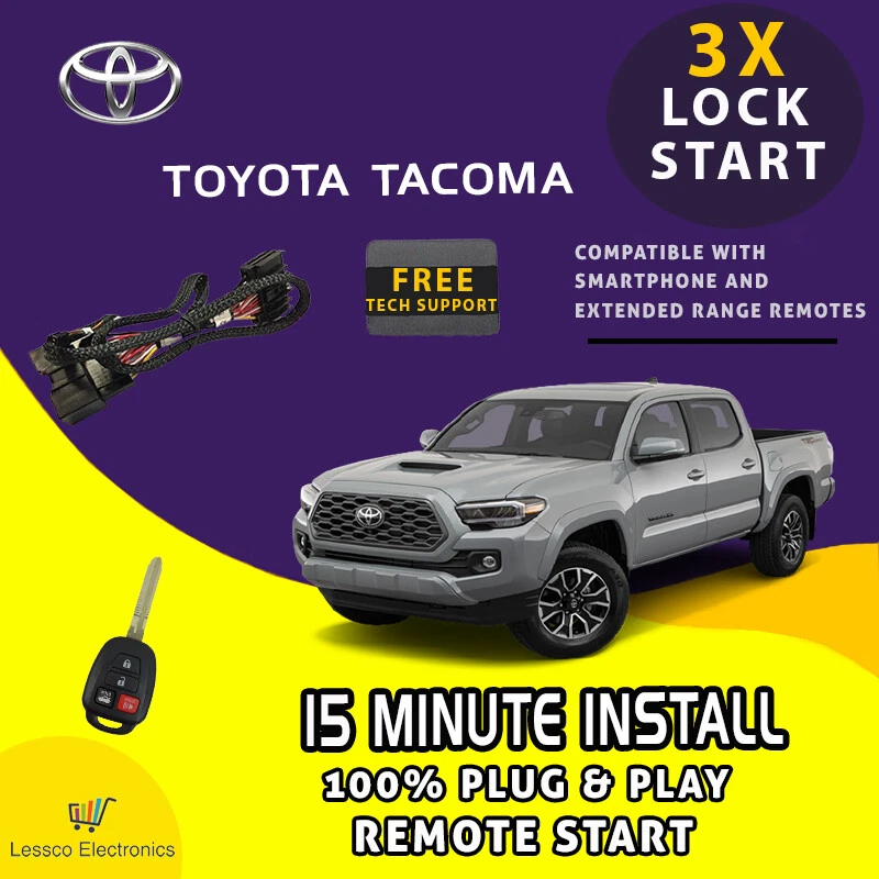 2015 tacoma remote sale start