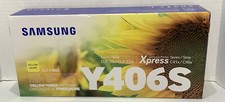 Genuine OEM Samsung Y406S (CLT-Y406S) Yellow Toner Cartridge