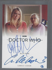 Doctor Who Series 1-4 Piper & Coduri Dual Autograph/Autograph