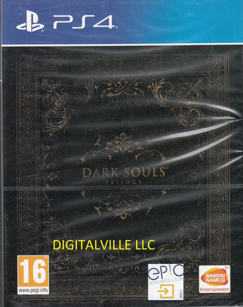 sovende Takke Krav Dark Souls Trilogy PS4 Sony PlayStation 4 Brand New Factory Sealed All DLCs  UK 3391892003635 | eBay