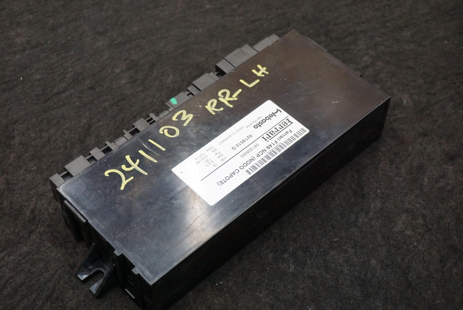Convertible Roof Top Control Module 81308000 Ferrari California 2008-14 *Note