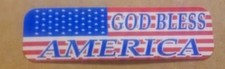 American Flag God Bless America Motorcycle Helmet Sticker Biker Helmet Decal