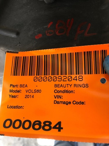 2014 - 2018 VOLVO S60 Front Spindle Knuckle & Hub Assembly Left Driver Side OEM - Picture 14 of 18