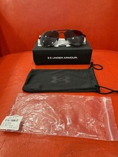 Under Armour UA 0007GS 003-57 Matte Black/Gray Metal Unisex Sunglasses New