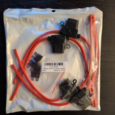 4PCS 10 Gauge Inline Fuse Holder with 12V 40 AMP, Professional ATC Standard...