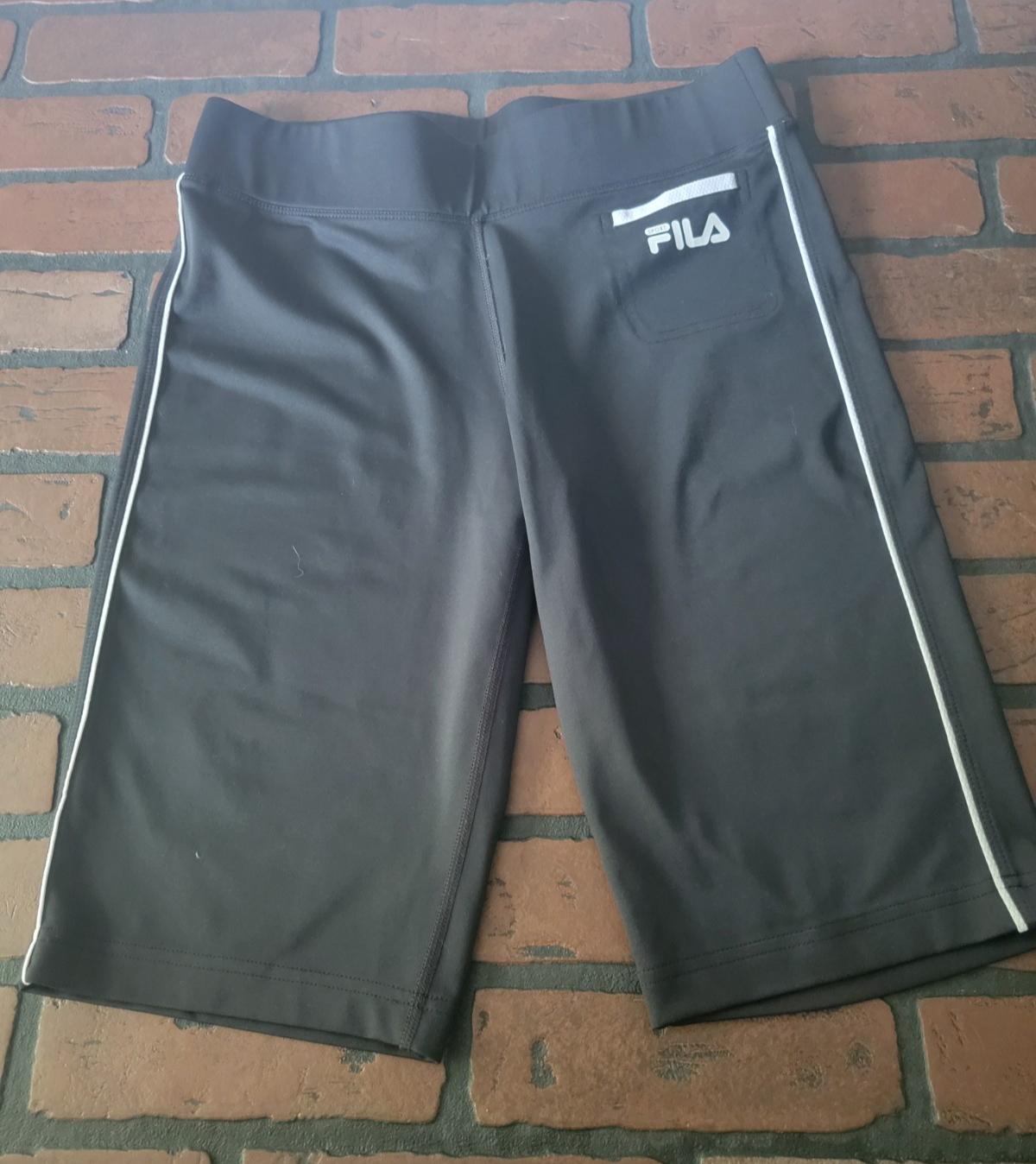 Fila pantaloncino bici donna sport ciclismo corsa nero tasca taglia media