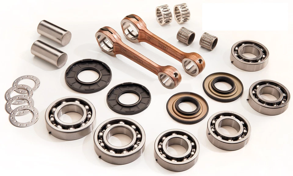 Kit completo de reconstrucción de eje de manivela Sea Doo 717 720 XP GTI HX SP GTS GSI SPX Foto 2 de 2