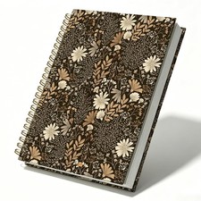 Floral Work Notebook Pretty Journal for ,Flower Hardcover Notebooks for Work,...